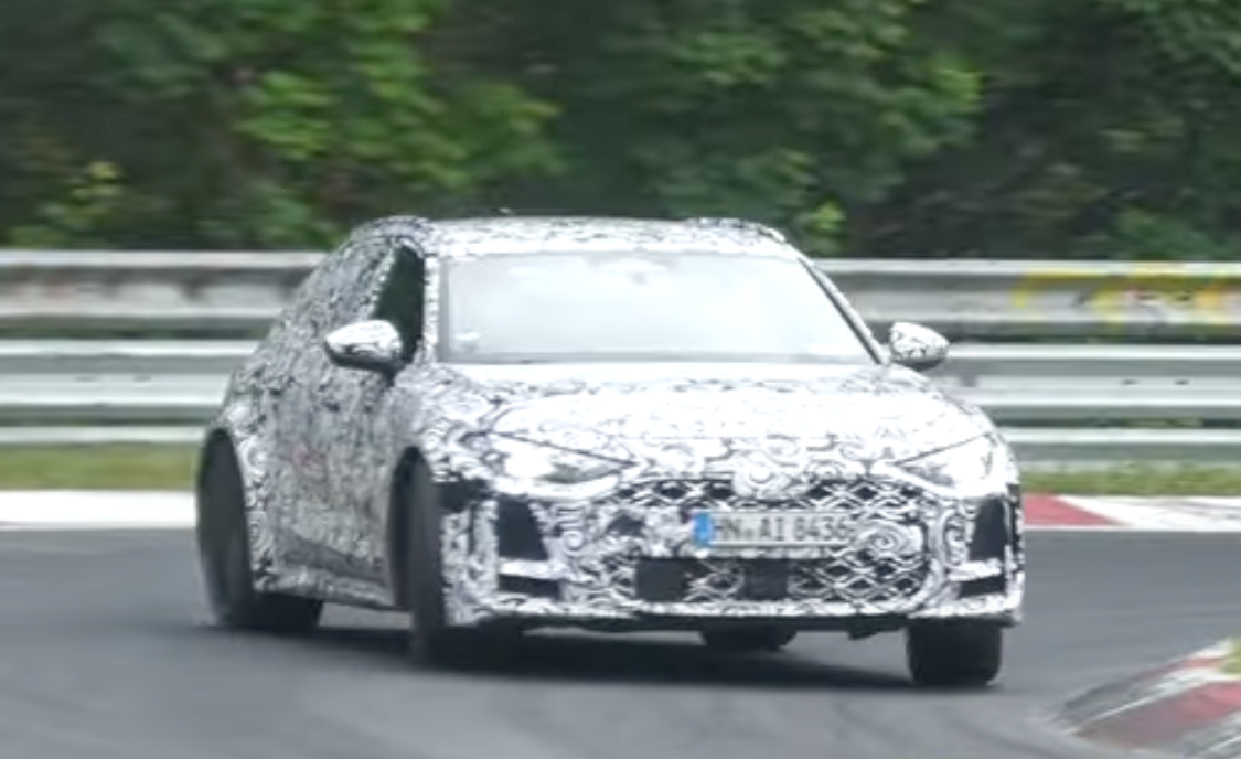 Audi RS5 prototype - front